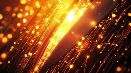 Fototapeta premium glowing circuit board abstract background