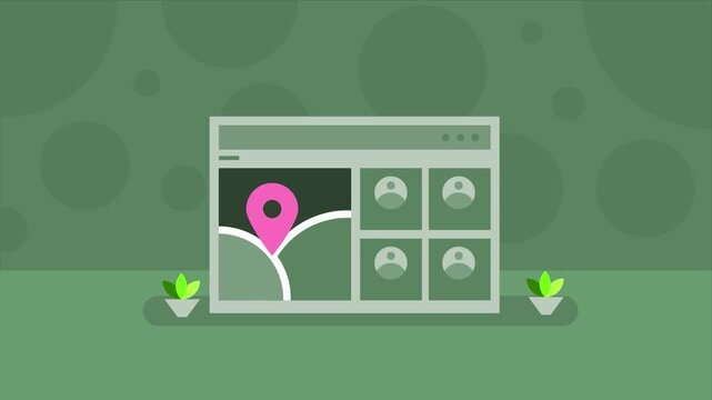 Search engine displays business location along with customer rating and reviews based on user search quires and location.