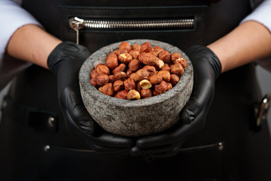 Spices and nuts with a pleasant aroma