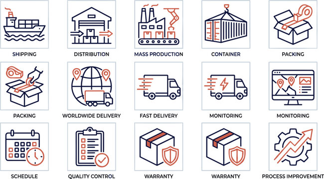 Train railway transport icon logistics delivery service and shipping business concept.