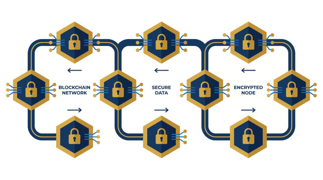 Blockchain Cryptocurrency Decentralized Network Technology