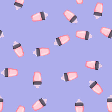 seamless pattern spout sippy cup cartoon. spout sippy cup sign vector