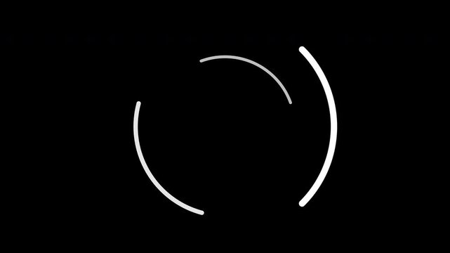 Circle Loading Spinner Alpha Overlay
