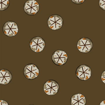 seamless pattern corrosion rusty screw head cartoon. removal stuck, loosen penetrating, wd40 tools corrosion rusty screw head sign vector