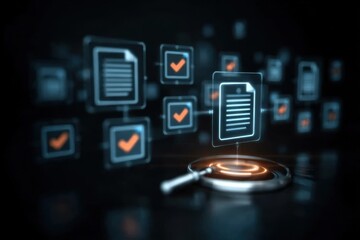 Naklejka premium Total validation and verification help quality control while the workflow manages all risk reporting work.