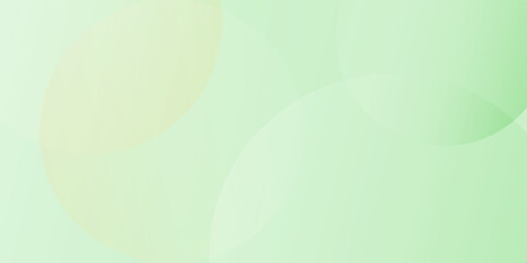 Fototapeta premium A soft minimalist abstract background in green and white gradients, with subtle overlapping circles.