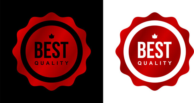 Premium Best Quality Badge Seal Emblem Vector for Product Certification, Award Labels, Branding, Packaging and Marketing Design