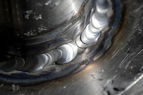 TIG Weld Bead Stack Of Dimes Macro For Quality Control Documentation