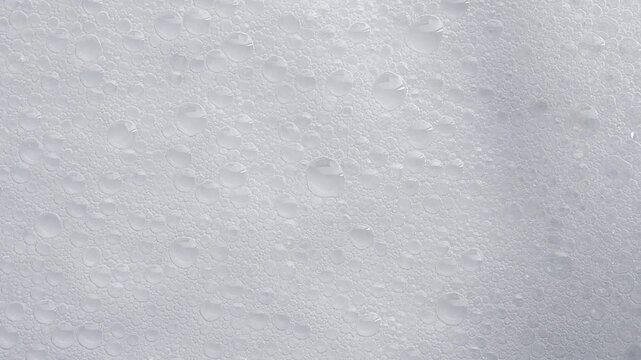 Abstract white soap foam bubbles texture background