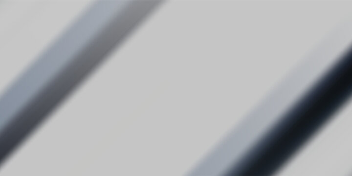 Close up of metallic silver rods with smooth surface.