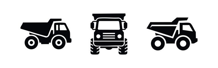 Dump Truck Icons © Lili