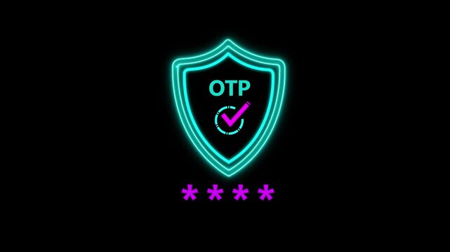 Businessman using smartphone for OTP verification with shield icon and password stars. of cybersecurity authentication two factor authentication 2fa  and secure online transaction.