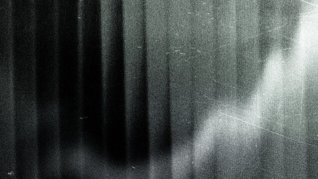 Vintage distressed scratched old photo light leaks, film grain, dust and scratches texture overlay with vignette border. Dirty grunge analog 8k widescreen retro effect background with copy space