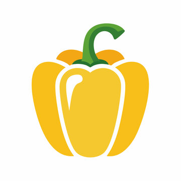 Yellow Bell Pepper Icon