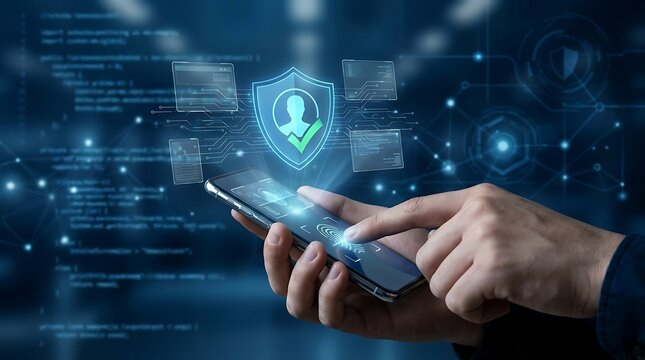 Multi Factor Authentication on Mobile Device with Secure User Verification and Cyber Defense Shield