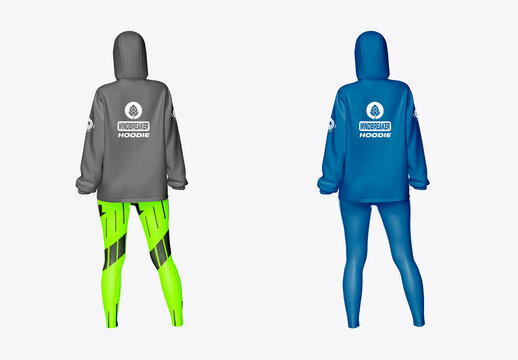 Quick-drying Women Suit Mockup