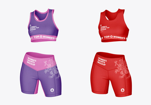 Women's Sport Kit Mockup