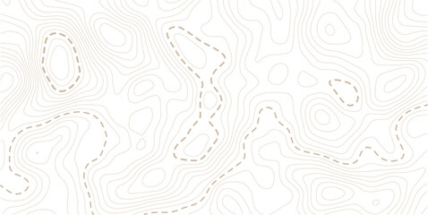 Light topographic topo contour map background, geographic grid map. Vector & Illustration © MdNayebAli