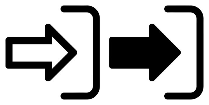 secure login access button icon