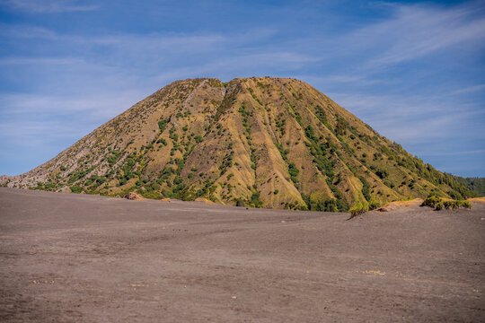 Mount Batok in the Sea of Sand, Indonesia
