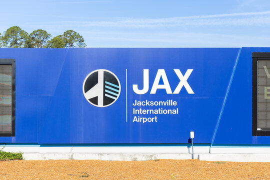 Jacksonville, FL, USA - May 15, 2026: Jacksonville International Airport, JAX, is located in Duval County and operated by the Jacksonville Aviation Authority.