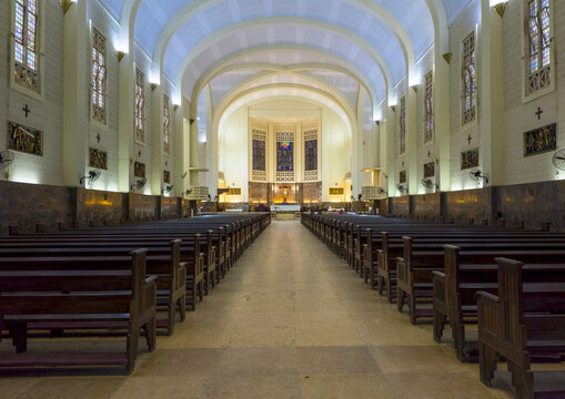 Inside Cathedral of Our Lady of the Immaculate Conception, Maputo Province, Maputo, Mozambique