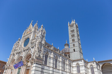 Naklejka premium Dom von Siena (Duomo di Siena), Toskana, Italien