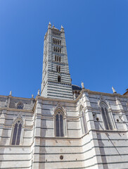Naklejka premium Dom von Siena (Duomo di Siena), Toskana, Italien