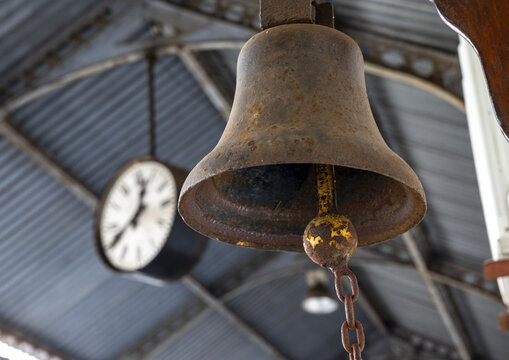Railway Station bell, Maputo Province, Maputo, Mozambique