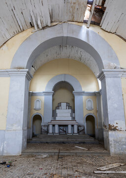 Damaged Cathedral of Our Lady of the Immaculate Conception, Inhambane Province, Inhambane, Mozambique