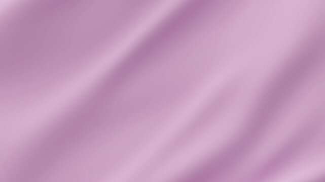 Soft bright pink pastel silk fabric background 3d animation elegant wave cloth satin liquid motion wavy texture smooth textile drapery surface harmony delicate curves gentle movement abstract design