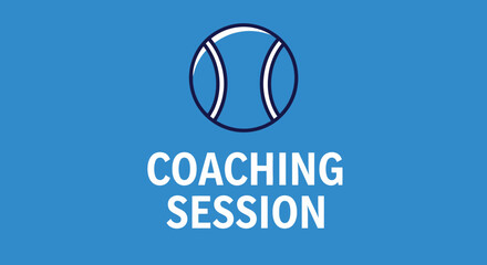 Fototapeta premium Tennis Coaching Session: Conceptual Graphic for Sports Training and Skill Development