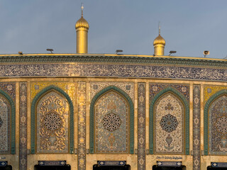 Karbala, Iraq - December 28, 2025: The dome of Abu al-Fadl al-Abbas Karbala Iraq © hasan