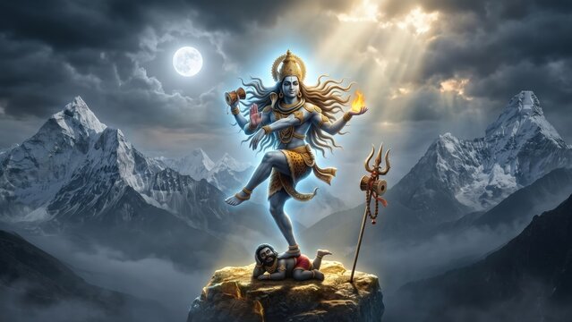 Himalayan Nataraja Divine Tandava