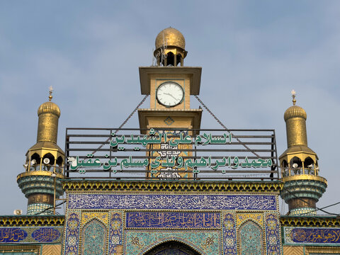 Karbala, Iraq - December 25, 2025: Shrine of Imam Hussain and Hazrat Abbas Karbala Iraq