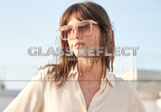 Glass Refraction Photo Effect