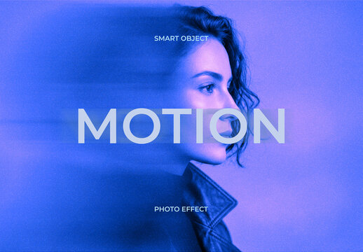 Motion Blur Photo Effect Template