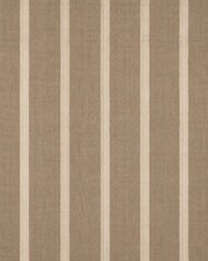 Fototapeta premium Classic Beige Striped Linen Texture Background For Elegant Designs