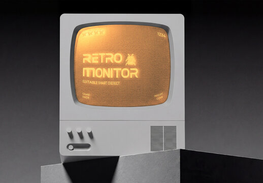 Retro Monitor Effect