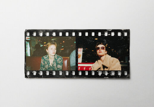 Analog Film Strip Mockup Template