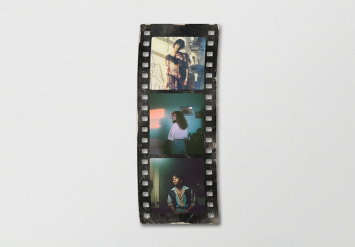 Analog 35mm Film Frame Mockup