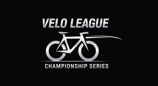 Velo League Championship Series Logo Design For Competitive Cycling Events Globally