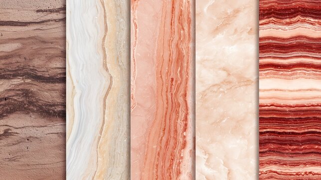 Bright Marble Texture Backgrounds. Collection of White Beig bbacefae digital illustration graphic image visual asset for presentation marketing media