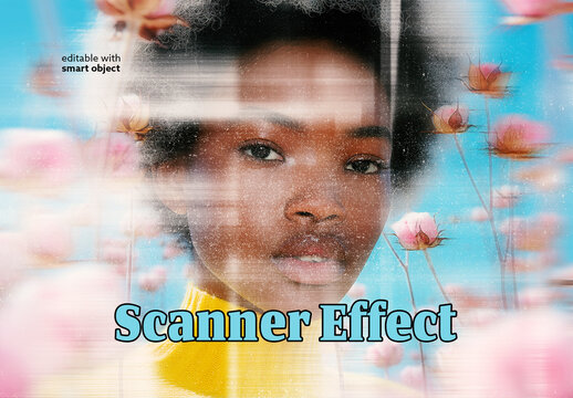 Scanner Photo Effect