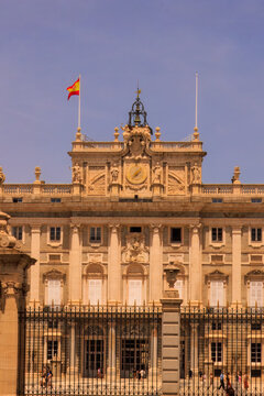 The Royal Palace of Madrid or Palacio Real de Madrid is the official residence of the Spanish Royal Family in Madrid, Spain.