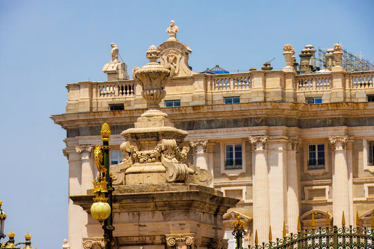 The Royal Palace of Madrid or Palacio Real de Madrid is the official residence of the Spanish Royal Family in Madrid, Spain.