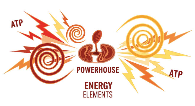 Mitochondrial energy production and atp powerhouse concept