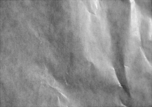 Large vector halftone grease proof paper texture with a transparent background