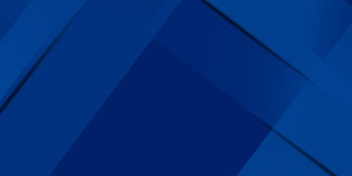 Abstract blue background with glowing geometric lines. Modern blue gradient square shape design. Futuristic technology concept. Suit for brochure, corporate, website, poster, banner, cover modern