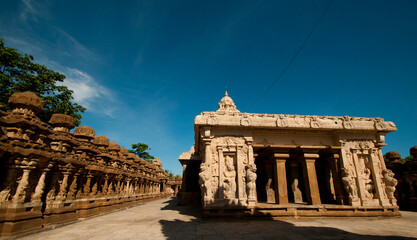 Obraz premium Kailash Nath Shiva Temple, Kanchipuram, Tamil Nadu
